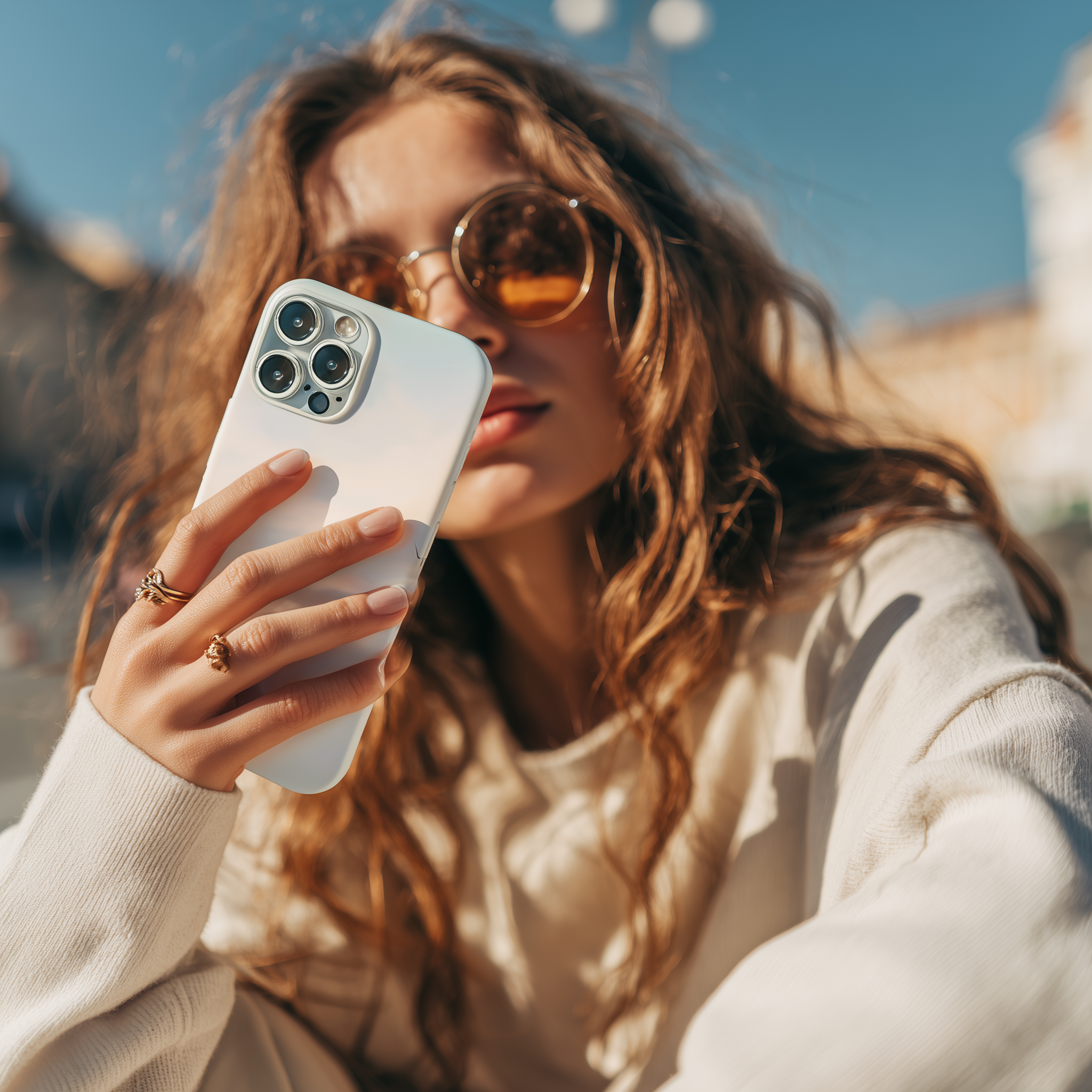 u6779781175_A_young_Europe_KOL_women_holding_iPhone_16_pro_with_dcc0ec60-ac8b-4bd0-a367-a1737b93012e